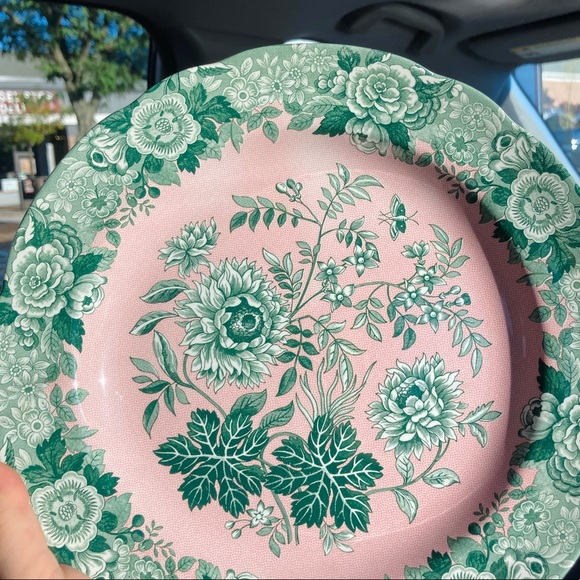 The Spode Archive Collection Jasmine Pink Plate - Picture 3 of 3